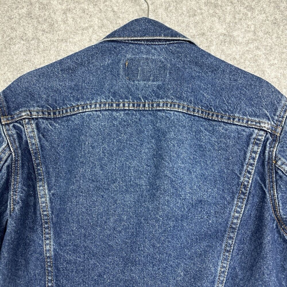 Vintage Levis Type III Trucker Jacket Mens 36R 4 Pockets 80s USA Made 70506* - Picture 7 of 16